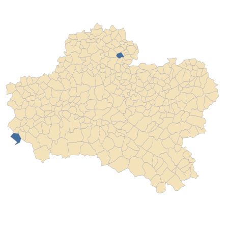 Répartition de Bupleurum baldense Turra dans le Loiret