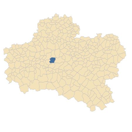 Répartition de Briza minor L. dans le Loiret