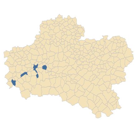 Répartition de Cortaderia selloana (Schult. & Schult.f.) Asch. & Graebn. dans le Loiret