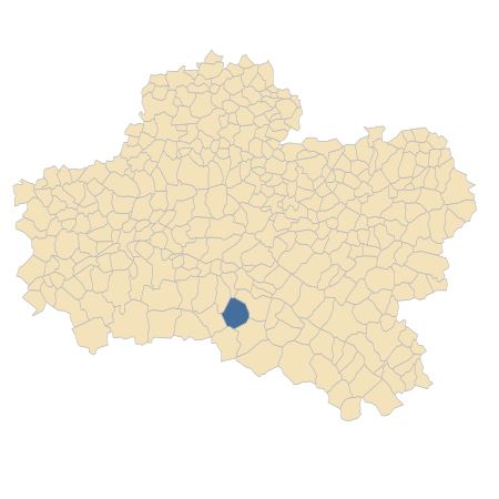 Répartition de Lindernia dubia var. major (Pursh) Deam dans le Loiret