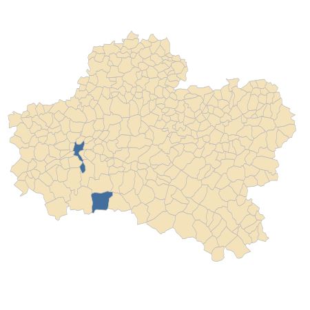 Répartition de Paulownia tomentosa (Thunb.) Steud. dans le Loiret