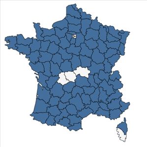 Répartition de Epipactis palustris (L.) Crantz en France