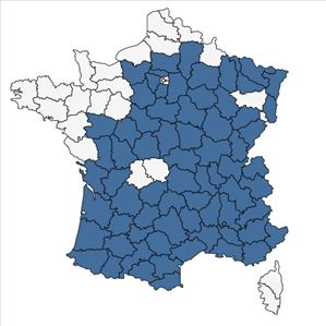 Répartition de Fumana procumbens (Dunal) Gren. & Godr. en France
